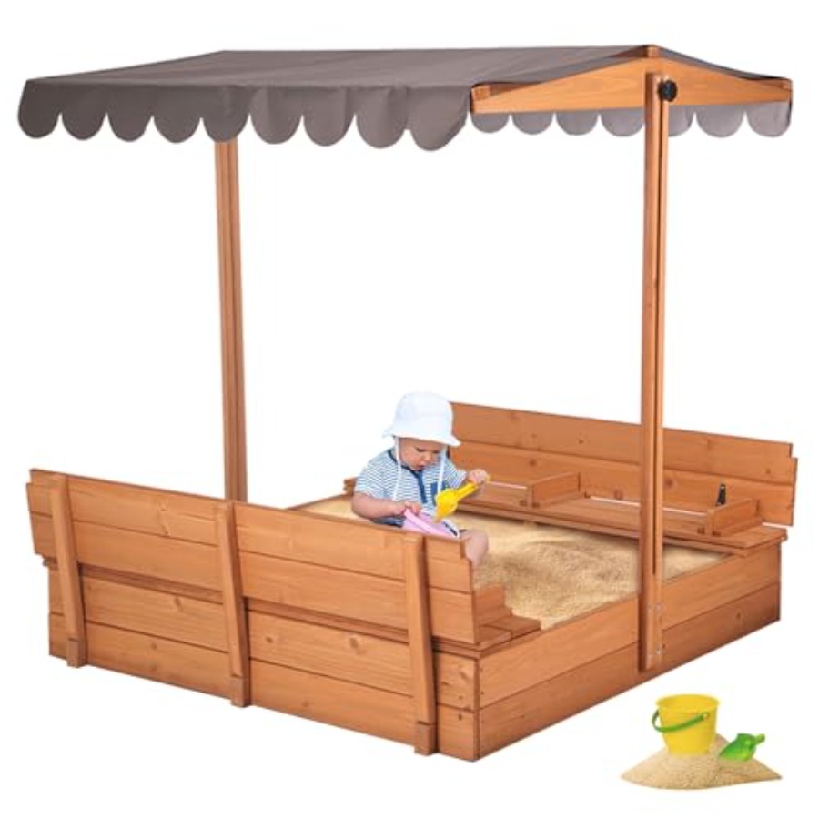 Kids Outdoor Bench - Tavolo da sabbia per esterni per