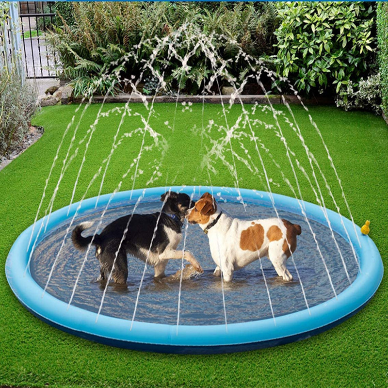 Slip Slide Water Mat - Summer Pet piscina gonfiabile Water Sprinkler