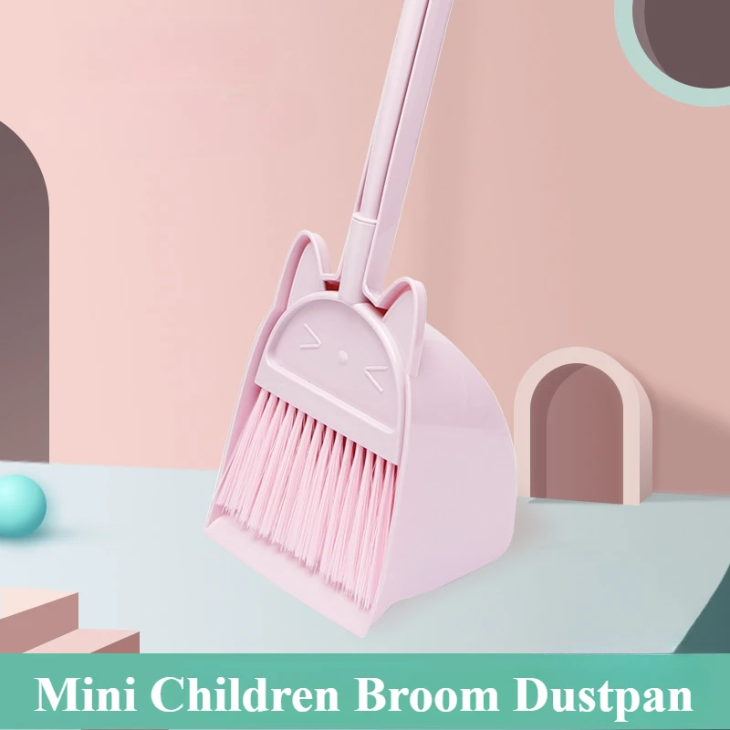 Kids Outdoor Broom - Mini Scopa e Paletta per Bambini,