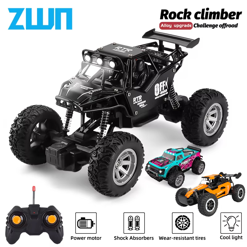 Kids Outdoor Dirt Toys - ZWN 1:16/1:20 2.4G Modello RC Auto