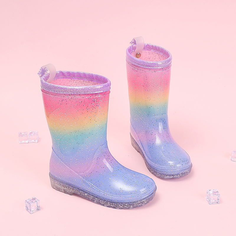 Kids Outdoor Boots - Stivali da Pioggia per Bambine Quattro