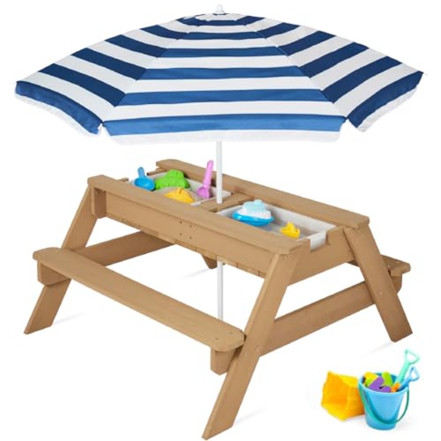 Kids Outdoor Umbrella For Table - Tavolo da picnic per bambini da