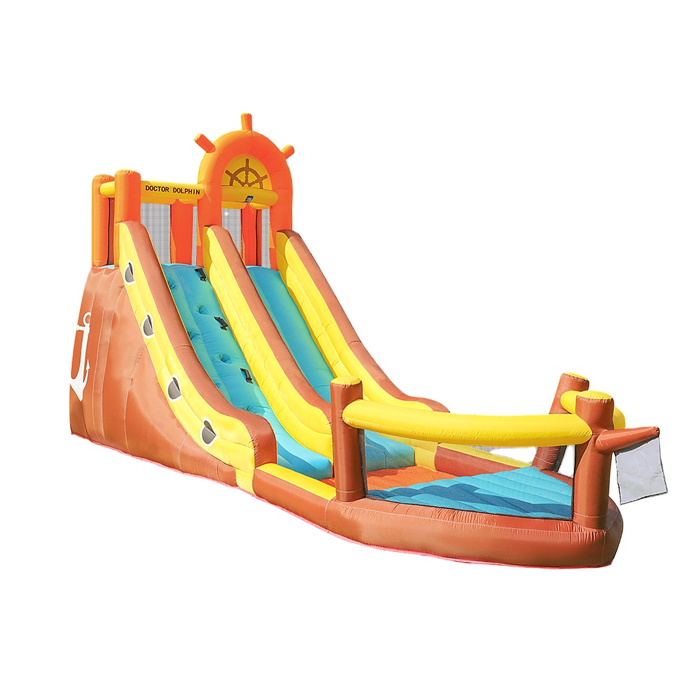 Kids Outdoor Water Slide - Dottore Delfino Nave pirata Casa da