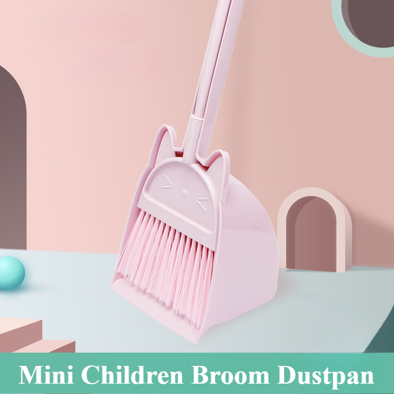 Kids Outdoor Broom - Mini scopa per bambini e paletta