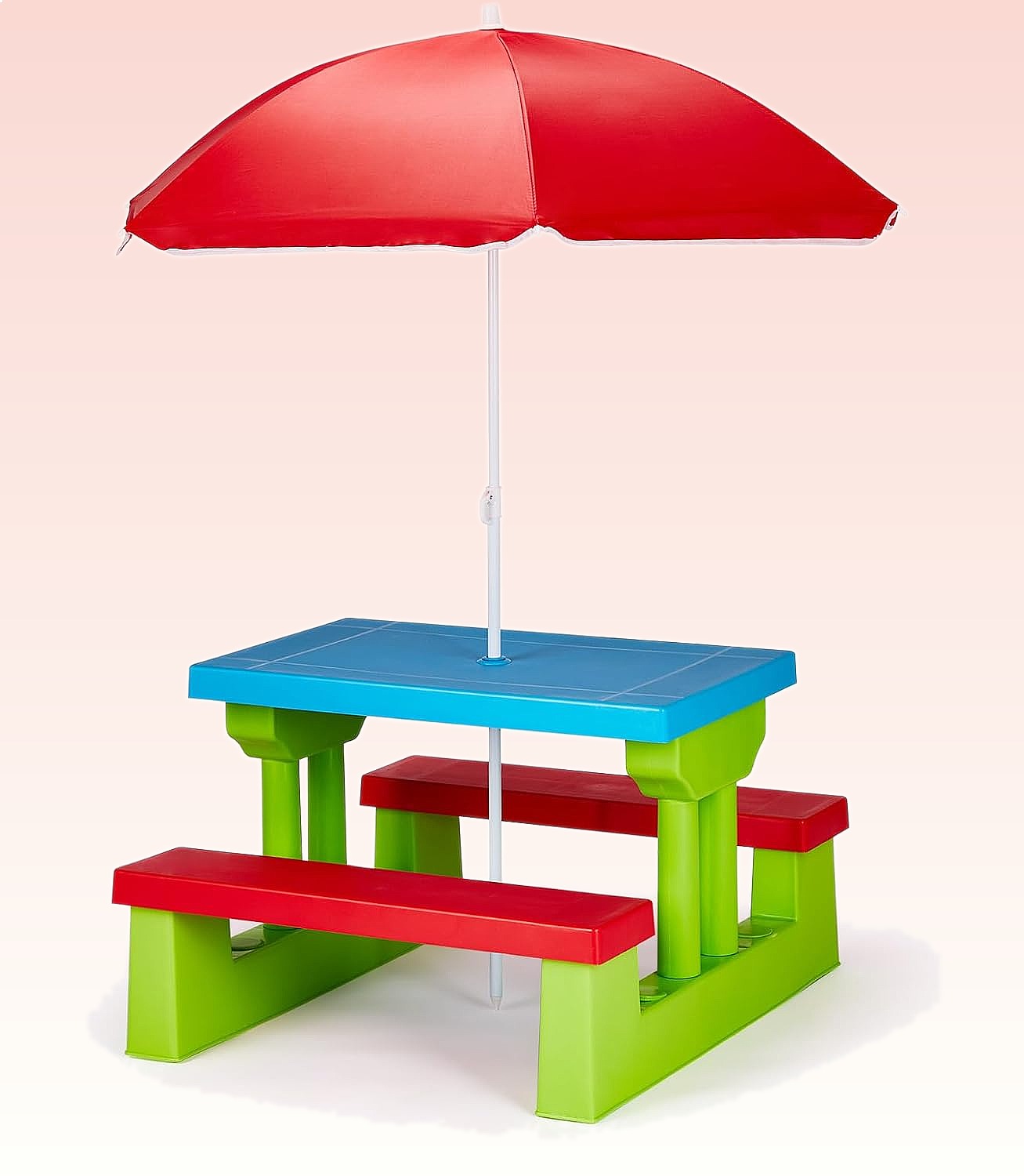 Kids Outdoor Umbrella For Table - Tavolo da Picnic per Bambini JOYMOR