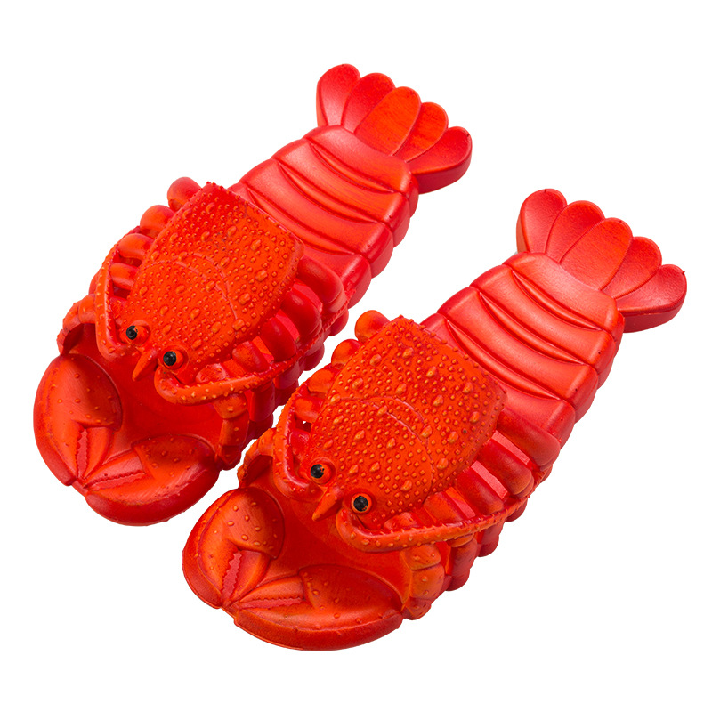Kids Outdoor Shoes - Ciabatte Uniche a Forma di Aragosta,