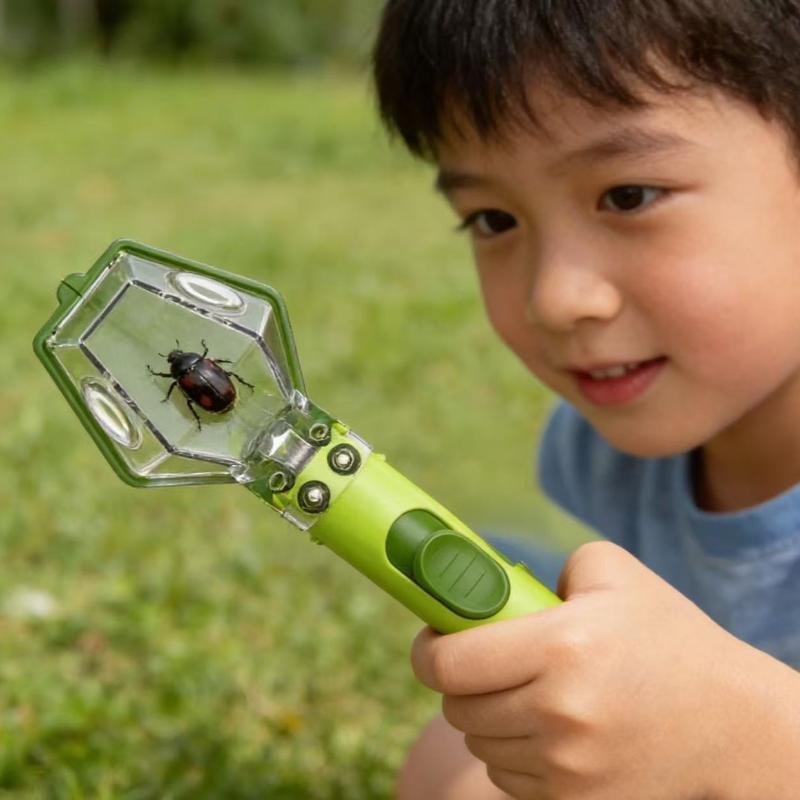 Kids Outdoor Education - Lente d'ingrandimento per bambini, scatola per