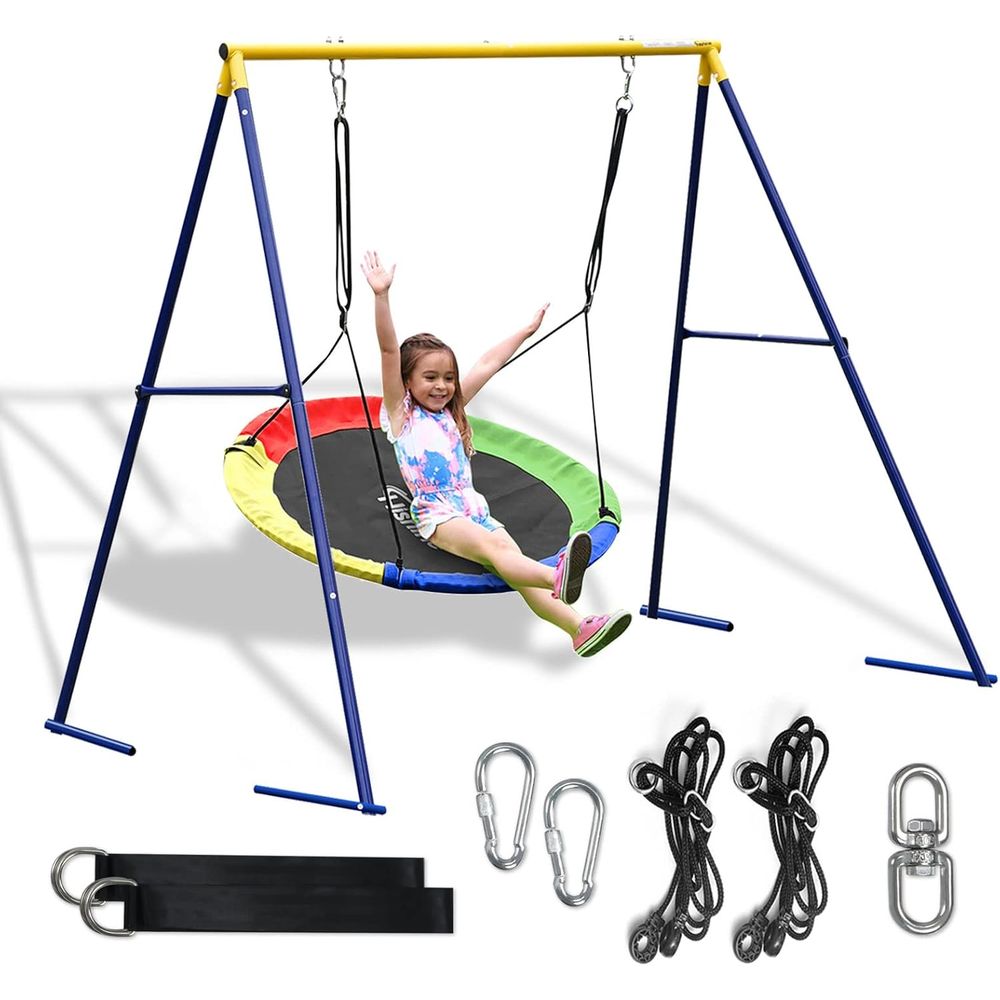 Kids Outdoor Youtube - Altalena da Esterno Resistente per Bambini,