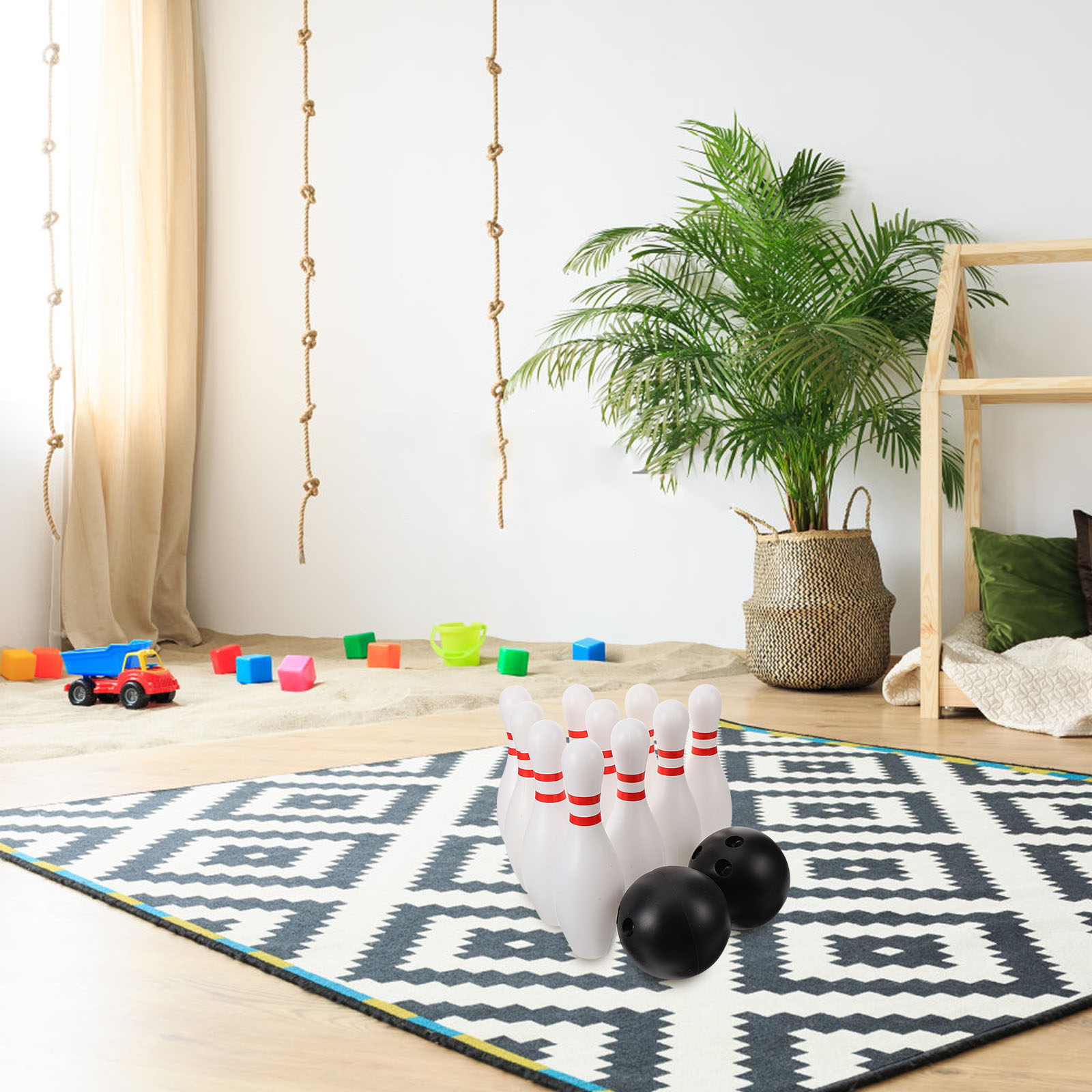 Kids Outdoor Education - Set da Bowling in Plastica Sicuro