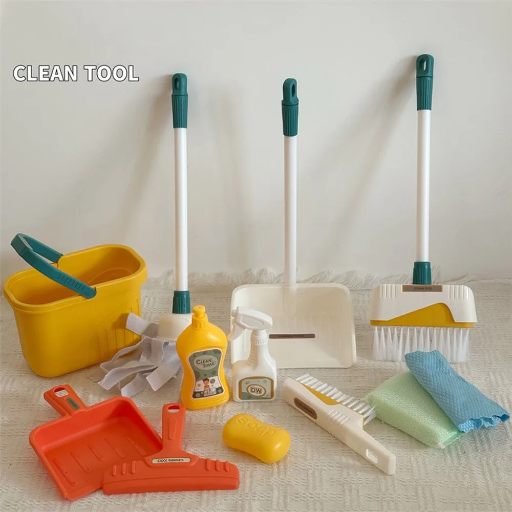 Kids Outdoor Broom - 12 pz/set Set di Pulizia per