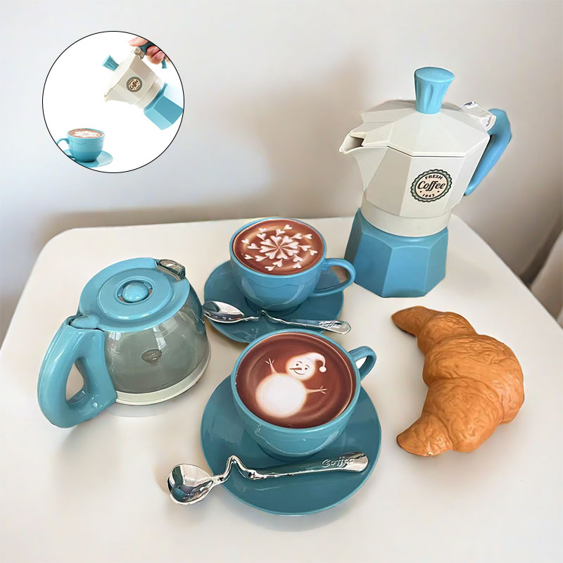 Outdoor Kids In An Indoor World - 4/11PCS inviare Gioca Simulazione Caffè Set