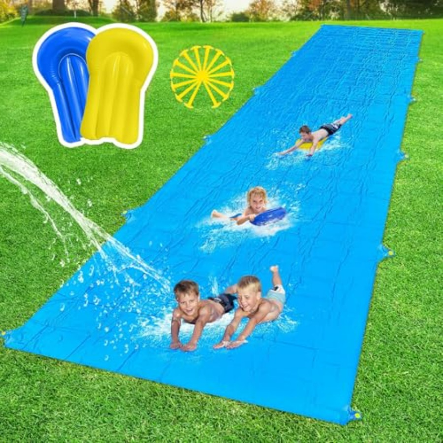 Kids Outdoor Water Slide - Scivolo d'acqua estivo da giardino per
