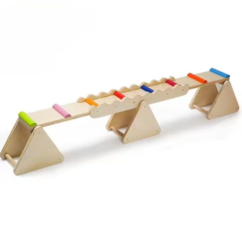 Balance Beam Outdoor - Classica Altalena in Legno per Interni