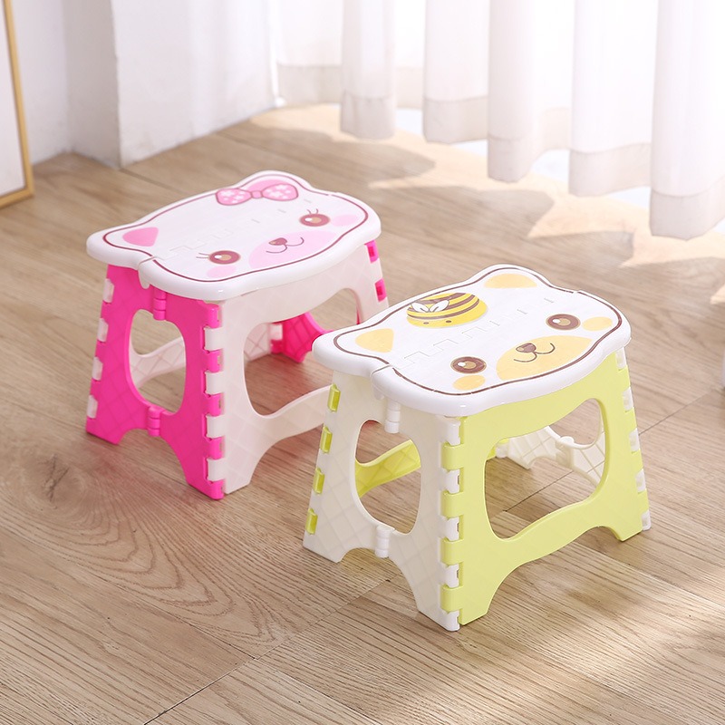 Kids Outdoor Bench - Sgabello Pieghevole Portatile in Plastica per