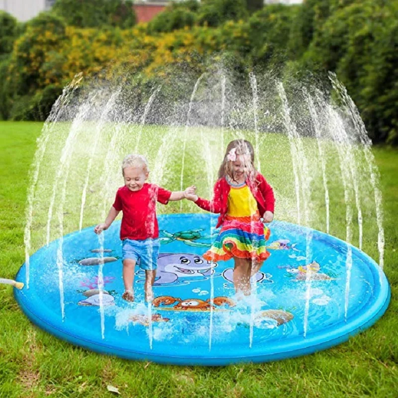 Slip Slide Water Mat - 100/170 centimetri Per Bambini Gonfiabile Spruzzi