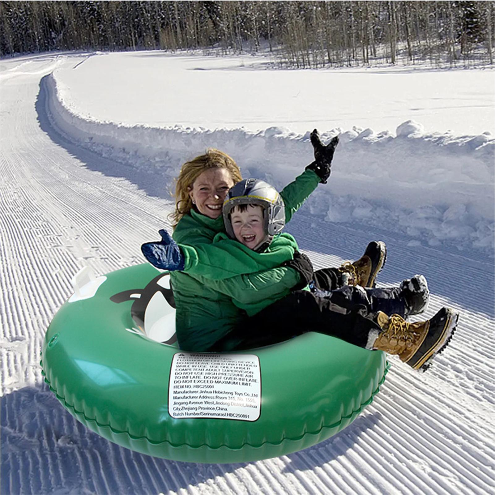 Kids Outdoor Youtube - Tubo da Neve Gonfiabile, Slitta Rinforzata