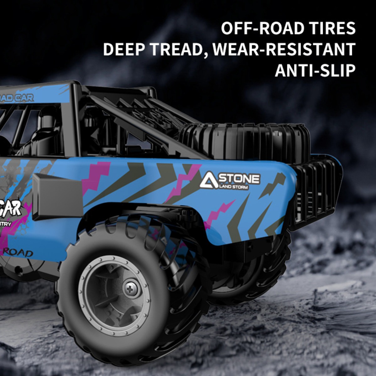 Kids Outdoor Dirt Toys - Auto RC Anfibia 4WD Fuoristrada, Veicolo