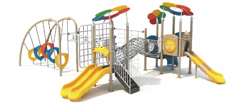Set da gioco per parchi giochi - Kids Outdoor Jungle Gym With Slide recensione e prezzo