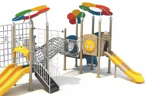 Set da gioco per parchi giochi - Kids Outdoor Jungle Gym With Slide recensione e prezzo
