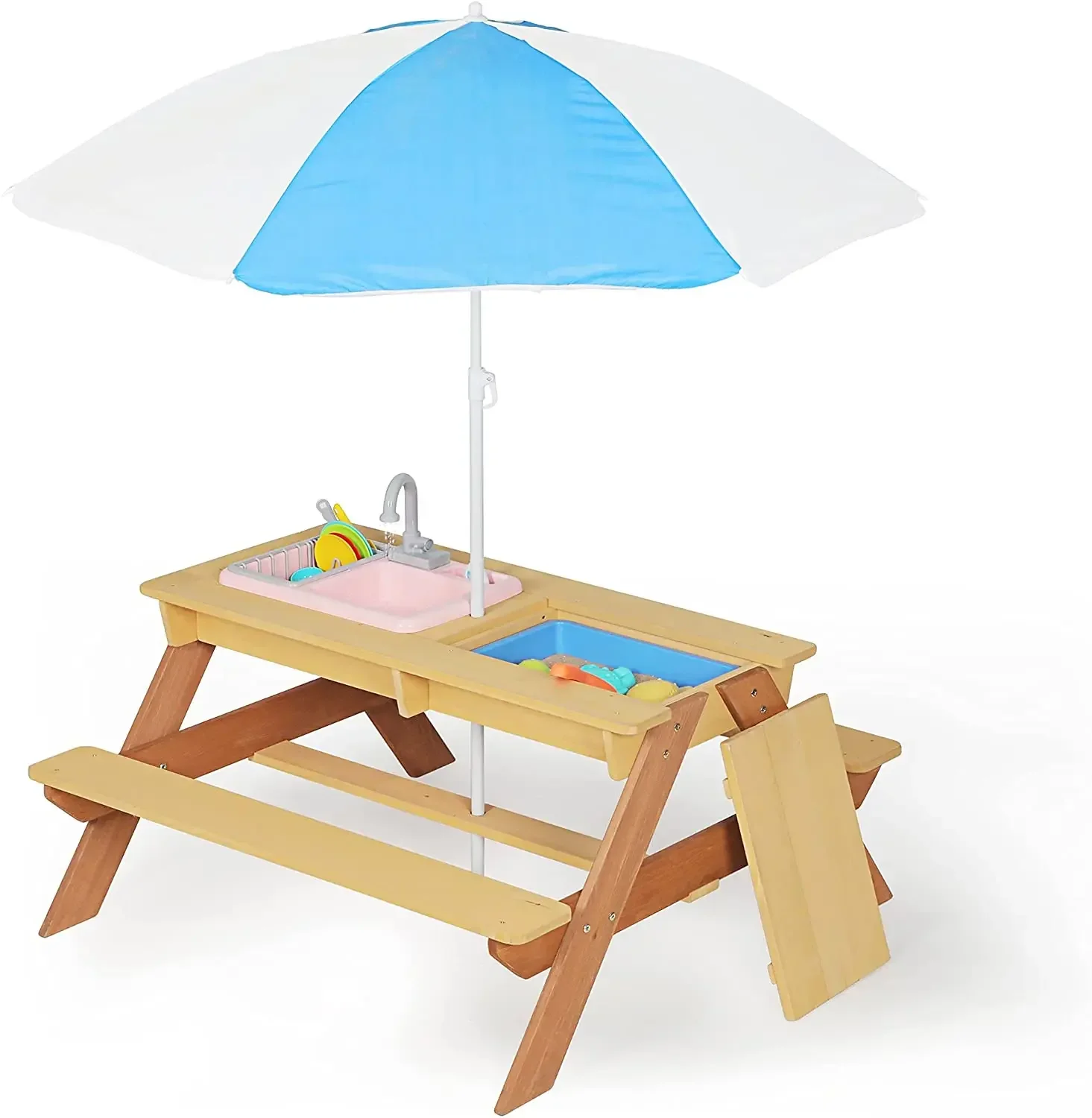 # Tavolo da picnic per bambini - Kids Outdoor Wooden Playset recensione e prezzo