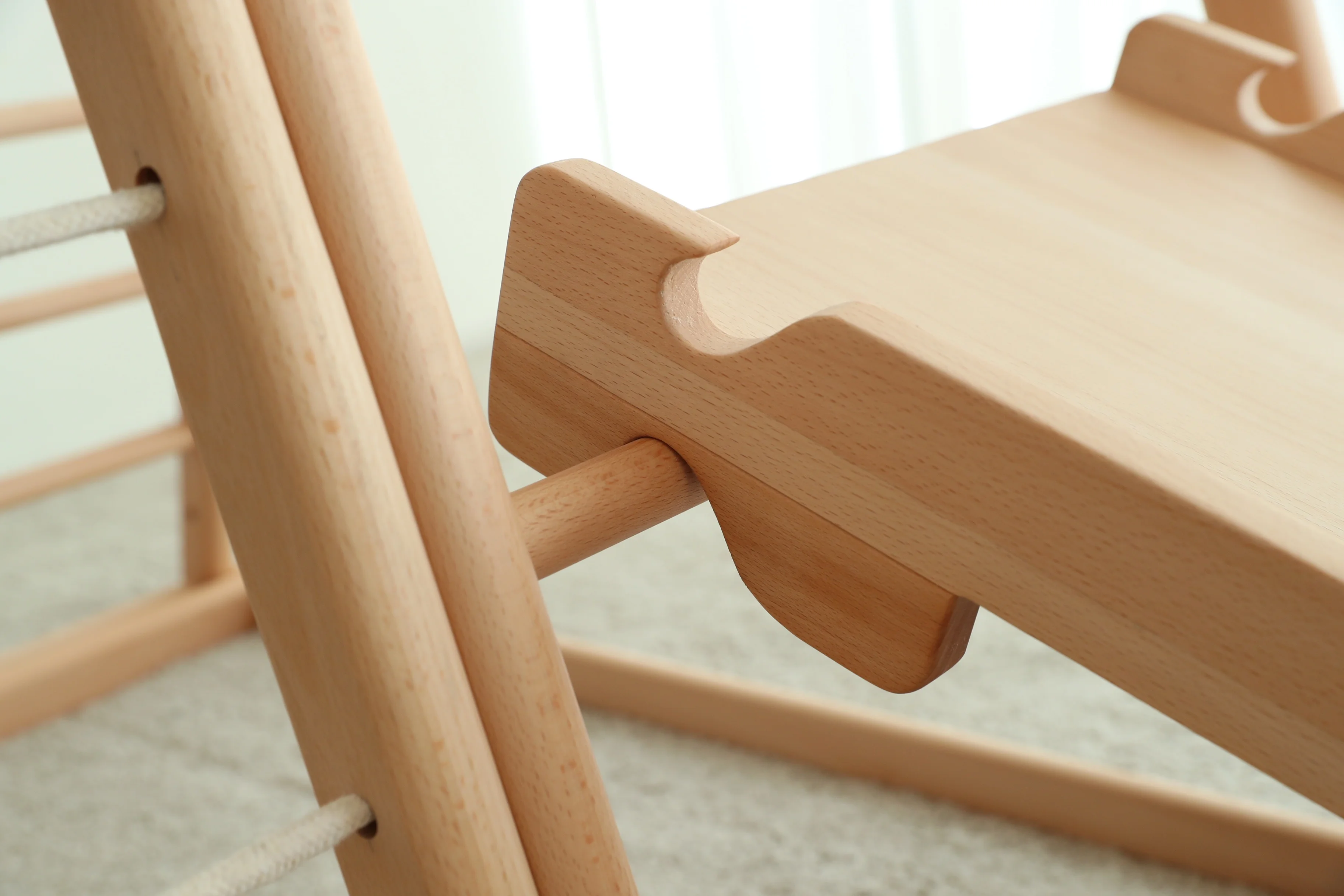 Scala di Corda per Bambini, Gi - Kids Outdoor Wooden Climbing Frame recensione e prezzo