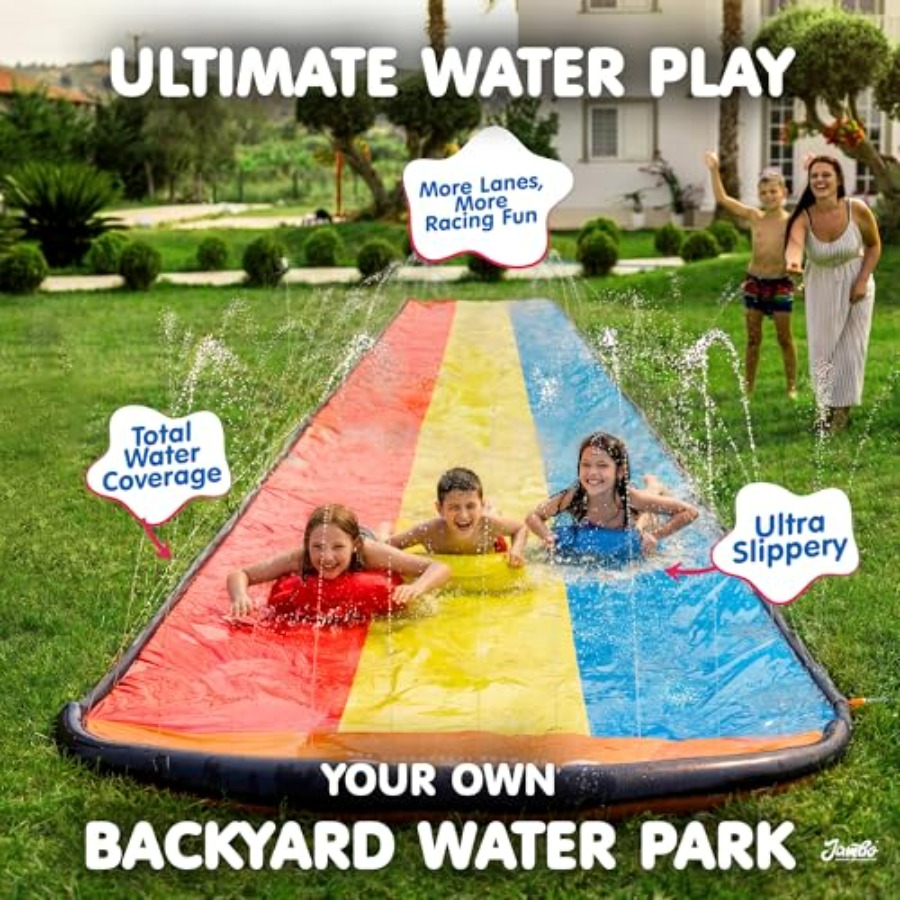 Divertimento acquatico all'ape - Kids Outdoor Water Slide recensione e prezzo
