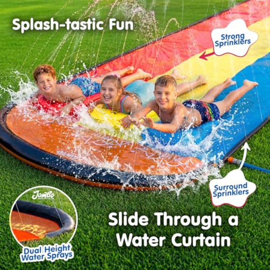 Divertimento acquatico all'ape - Kids Outdoor Water Slide recensione e prezzo