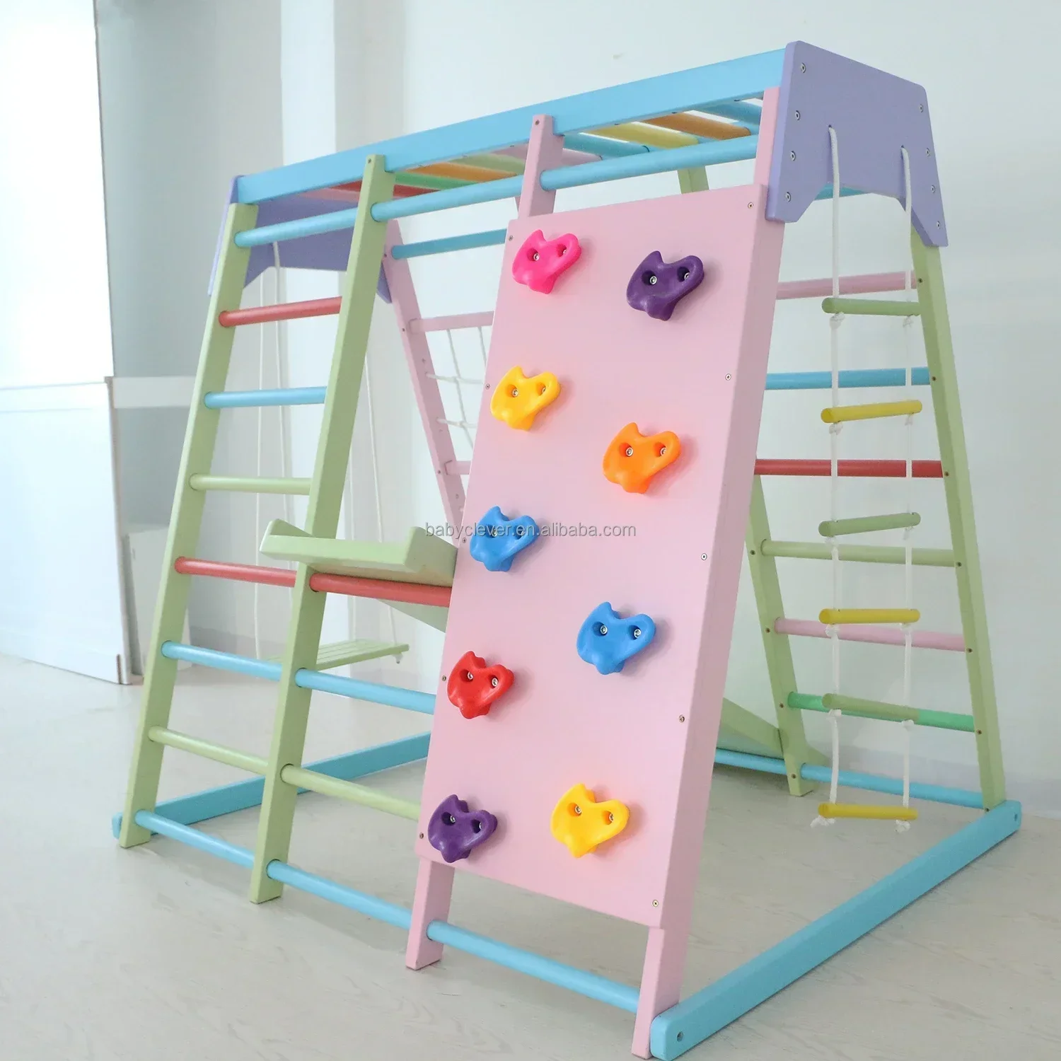2025All'ingrosso Bambini Bambi - Kids Outdoor Jungle Gym With Slide recensione e prezzo
