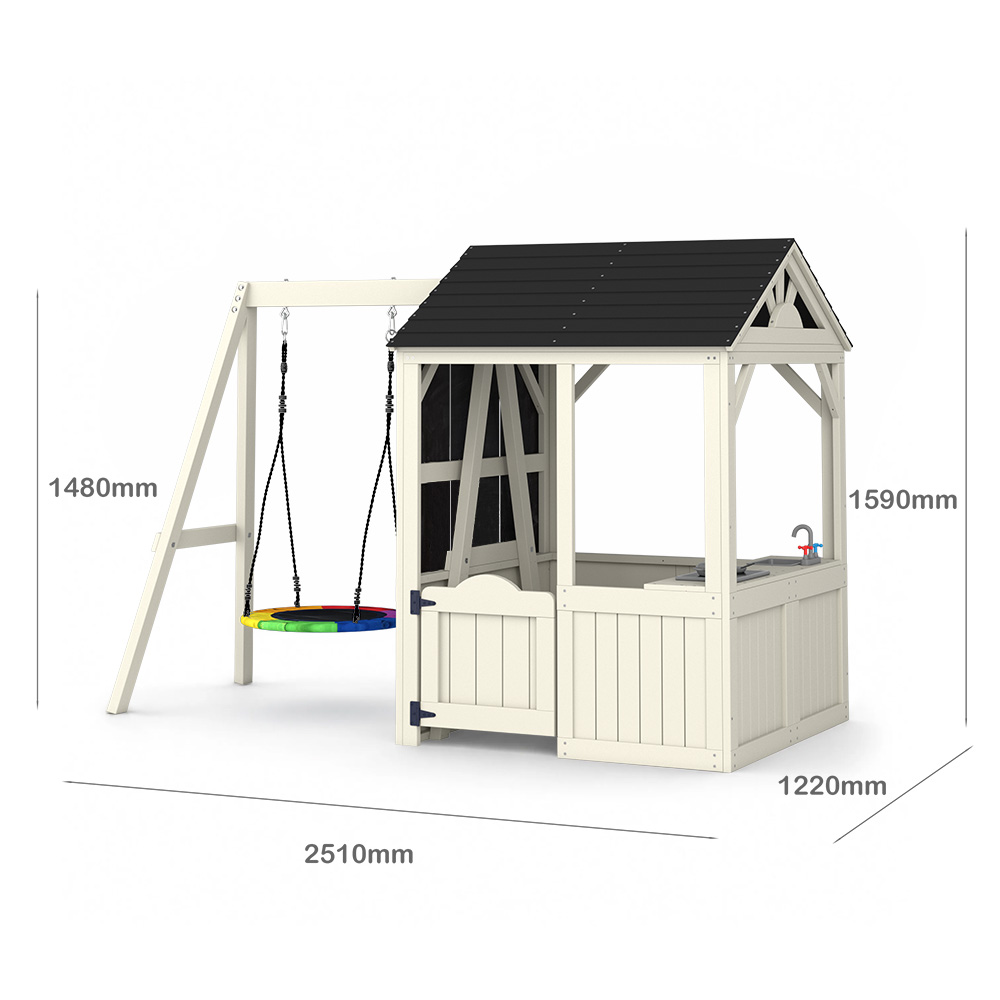 Casetta da Giardino per Bambin - Kids Outdoor Wooden Playset recensione e prezzo