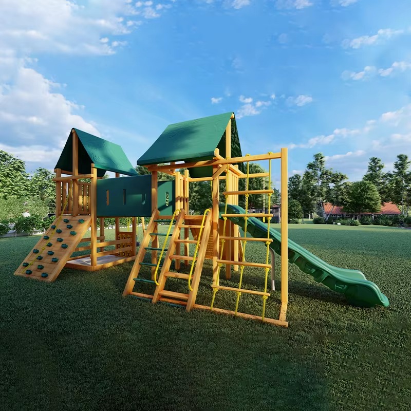 Grande Torre in Legno per Parc - Kids Outdoor Wooden Playset recensione e prezzo