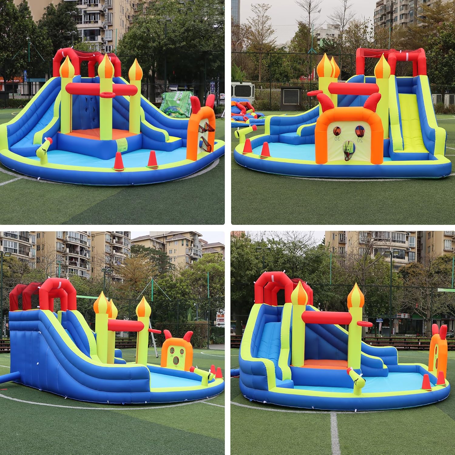 Castello Gonfiabile per Bambin - Kids Outdoor Water Slide recensione e prezzo