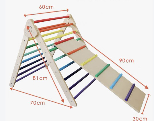Triangolo da Arrampicata Piegh - Kids Outdoor Wooden Playset recensione e prezzo