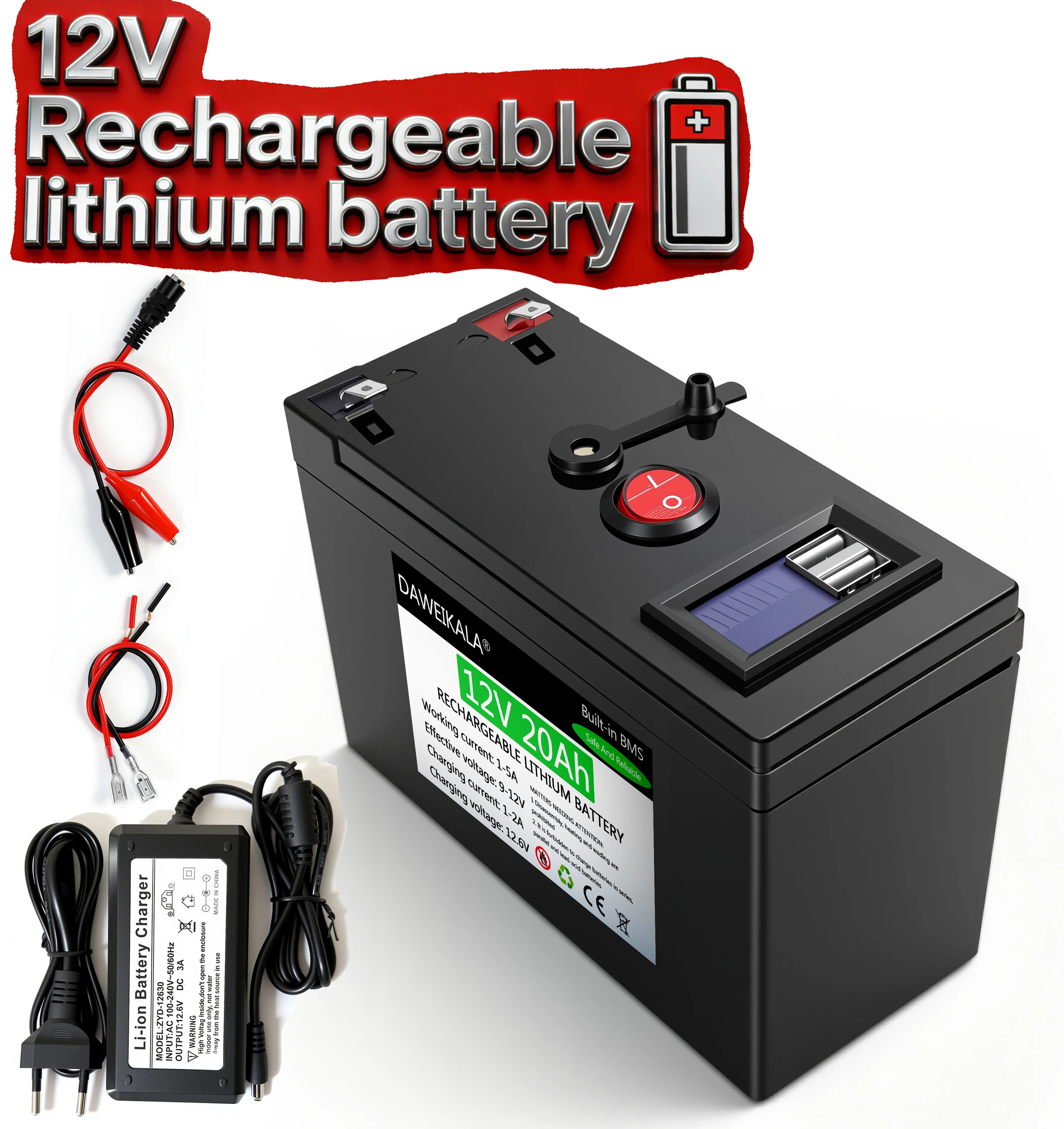 Batteria al litio ricaricabile - Kids Outdoor Instruments recensione e prezzo