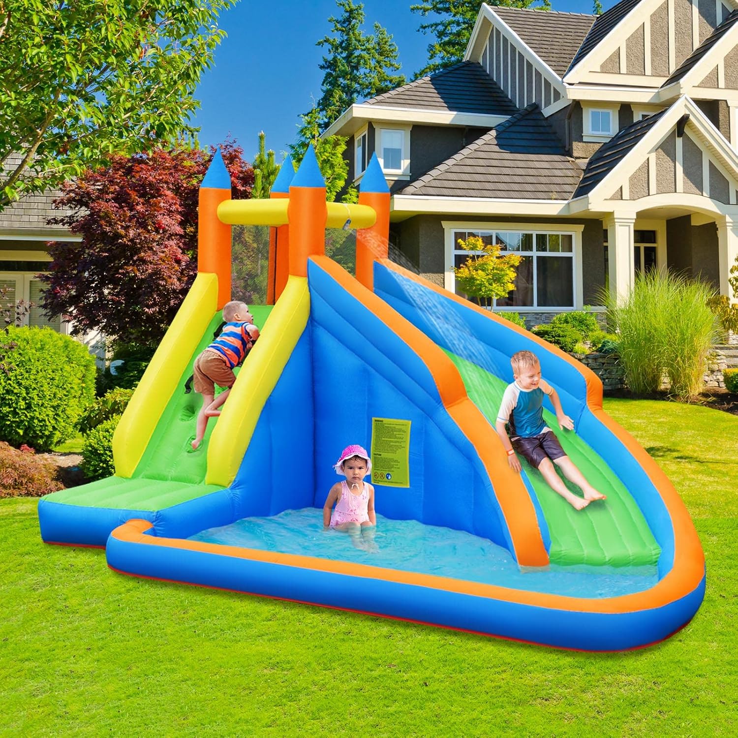 Parco Acquatico Gonfiabile Gig - Kids Outdoor Water Slide recensione e prezzo