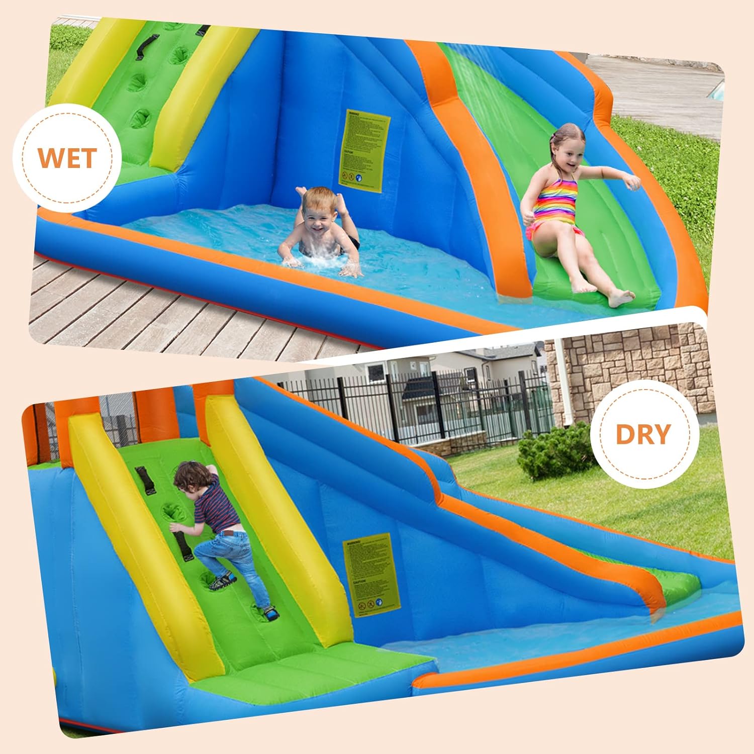 Parco Acquatico Gonfiabile Gig - Kids Outdoor Water Slide recensione e prezzo