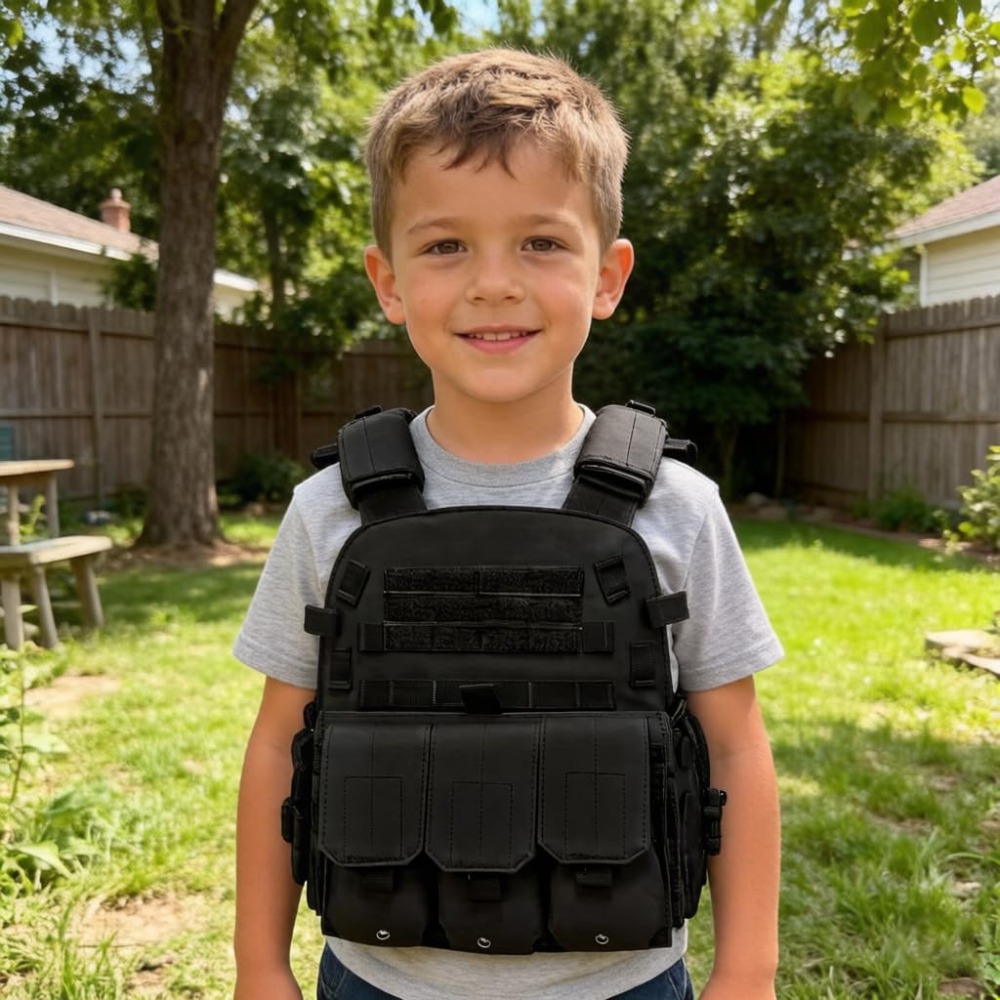 Gilet tattico regolabile per b - Kids Outdoor Gear recensione e prezzo