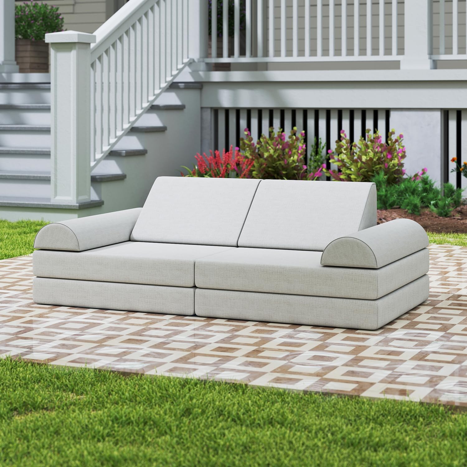 Set Divano Modulare Impermeabi - Kids Outdoor Wooden Playset recensione e prezzo
