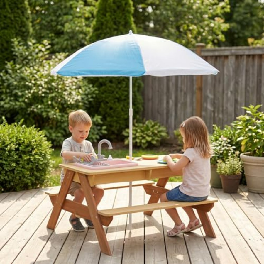 Tavolo da picnic per bambini d - Kids Outdoor Umbrella For Table recensione e prezzo