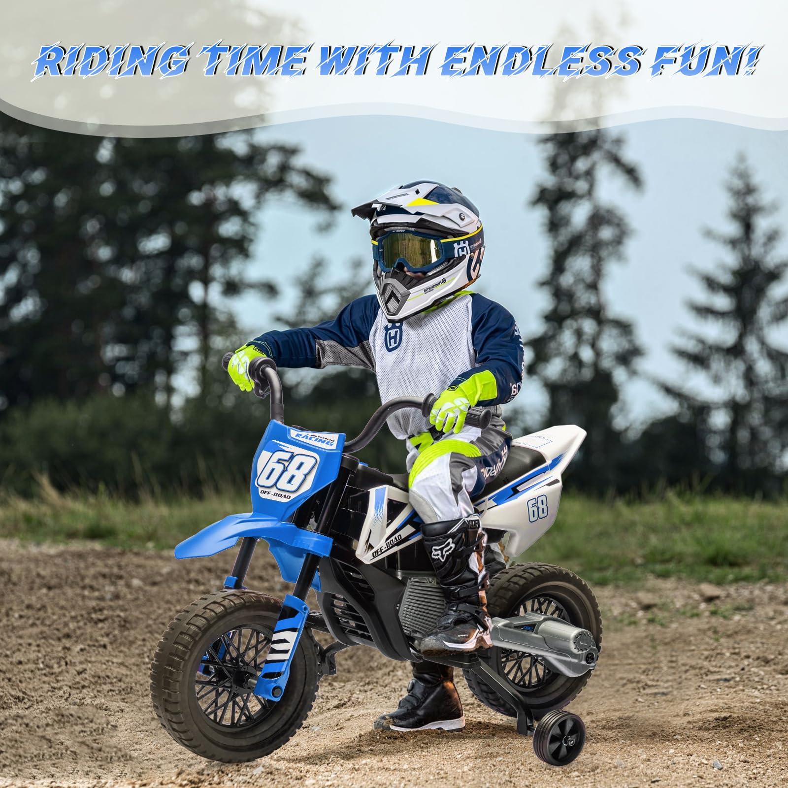 Moto Elettrica per Bambini 12V - Kids Outdoor Dirt Toys recensione e prezzo
