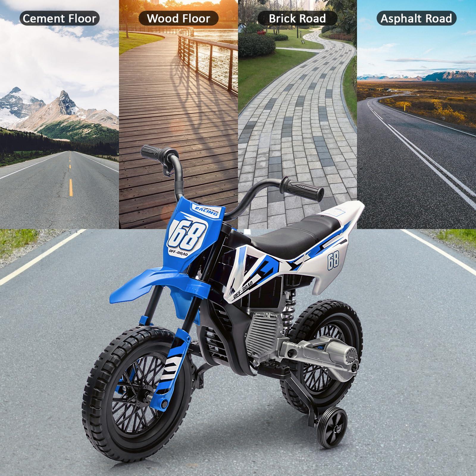 Moto Elettrica per Bambini 12V - Kids Outdoor Dirt Toys recensione e prezzo