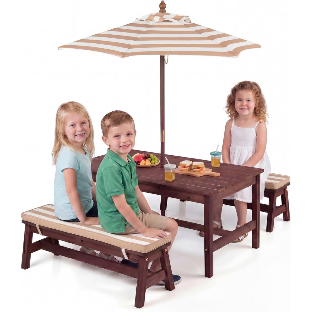 Tavolo da picnic per bambini,  - Kids Outdoor Umbrella For Table recensione e prezzo