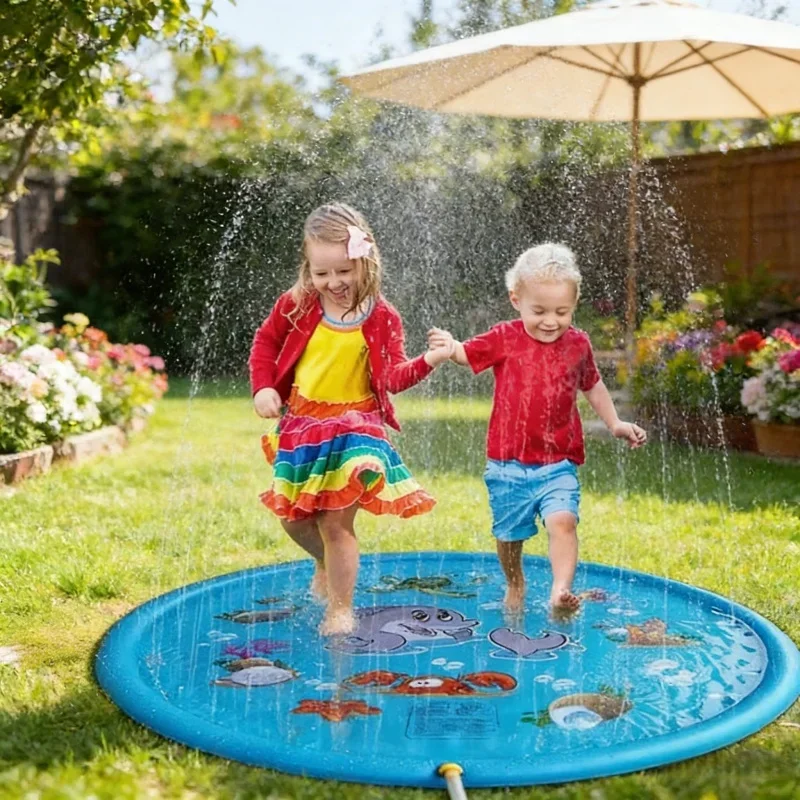 Tappetino estivo con spruzzi d - Slip Slide Water Mat recensione e prezzo