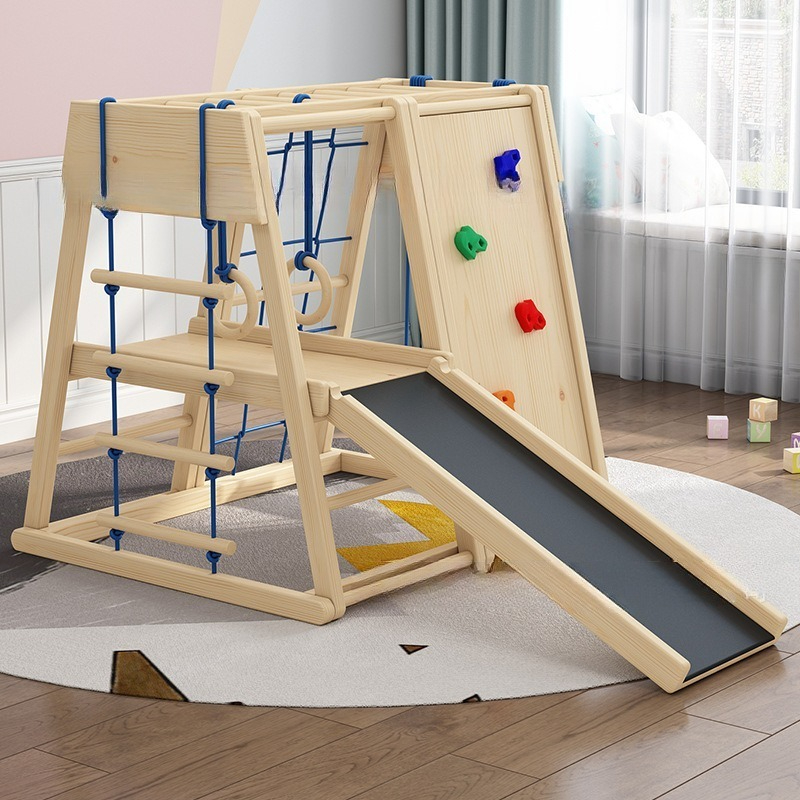 Struttura da Arrampicata in Le - Kids Outdoor Wooden Climbing Frame recensione e prezzo