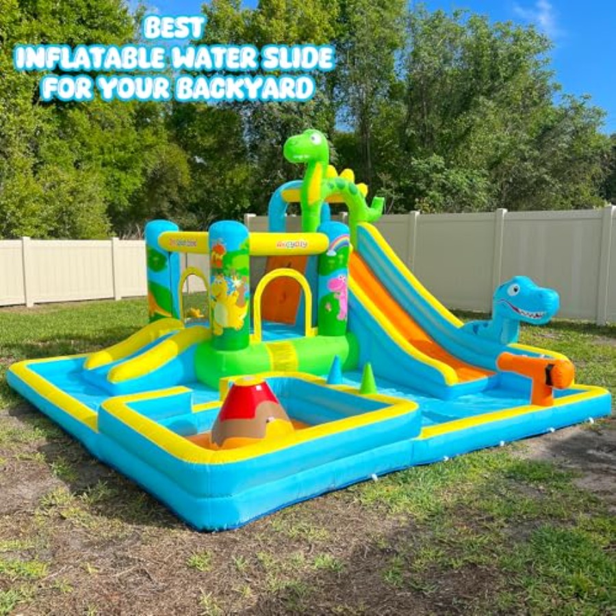 Scivolo acquatico gonfiabile d - Kids Outdoor Water Slide recensione e prezzo