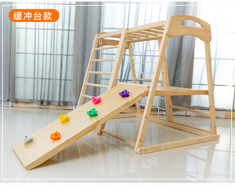 Struttura da Arrampicata per B - Kids Outdoor Wooden Climbing Frame recensione e prezzo