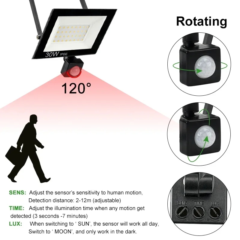 Proiettore con sensore di movi - Balance Beam Outdoor recensione e prezzo