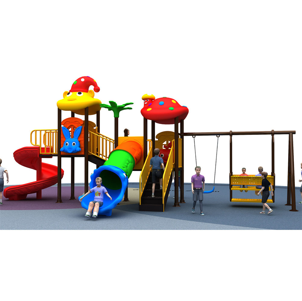 Produttore cinese Giochi econo - Kids Outdoor Jungle Gym With Slide recensione e prezzo