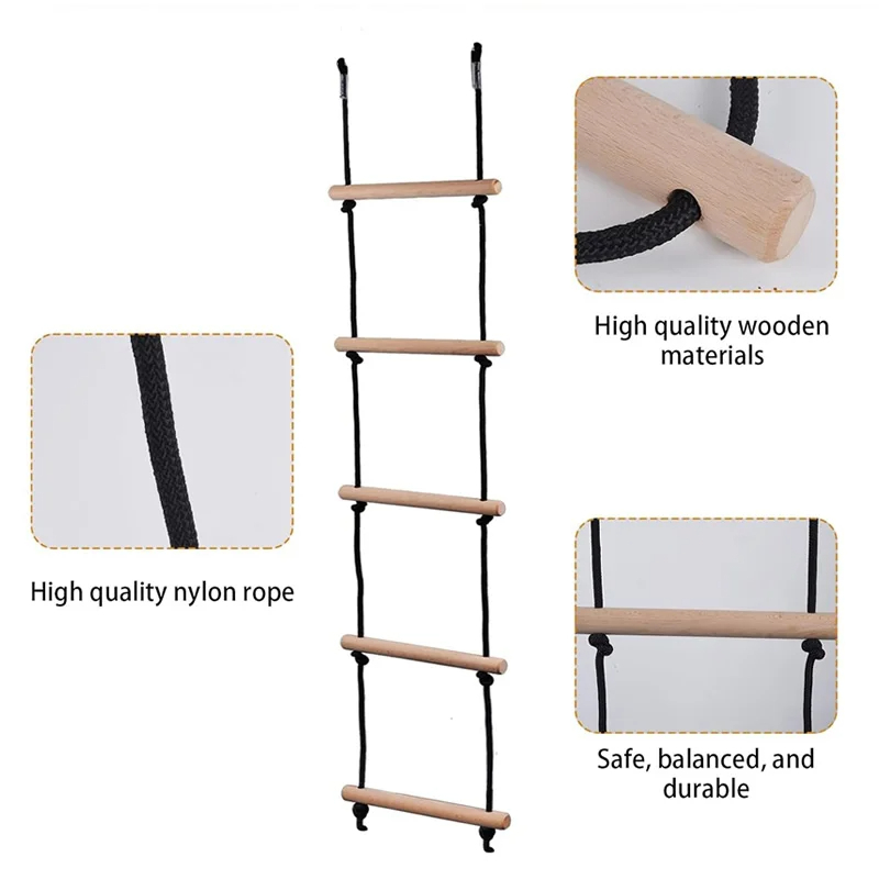 Scala da arrampicata per bambi - Kids Outdoor Wooden Playset recensione e prezzo