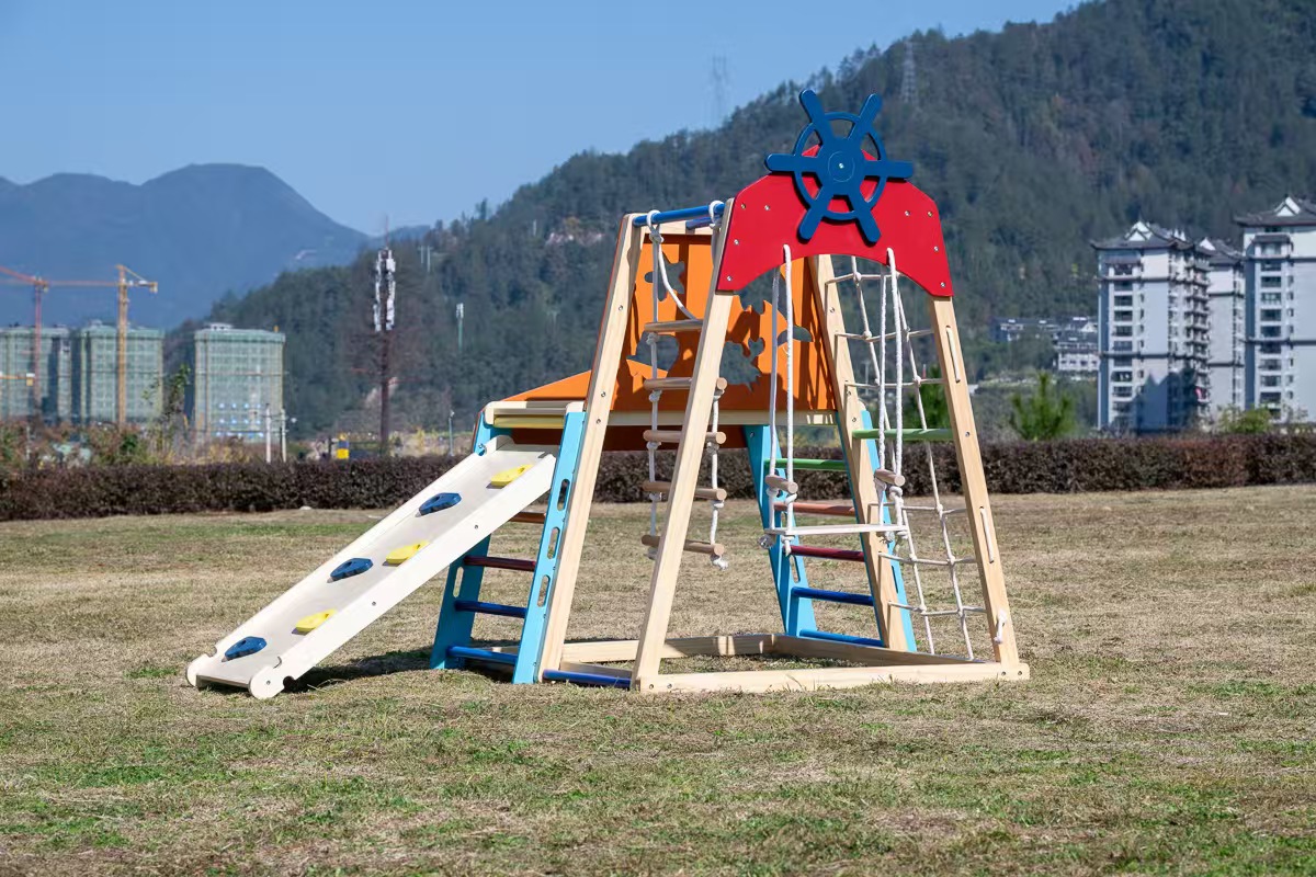 Grande Struttura per Arrampica - Kids Outdoor Wooden Playset recensione e prezzo