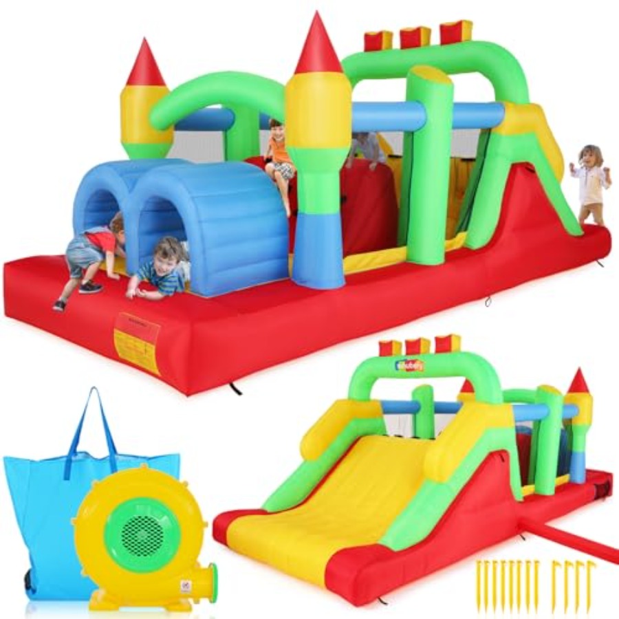 Percorso a ostacoli gonfiabile - Kids Outdoor House recensione e prezzo